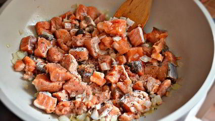 рыбный паштет в апельсиновом желе