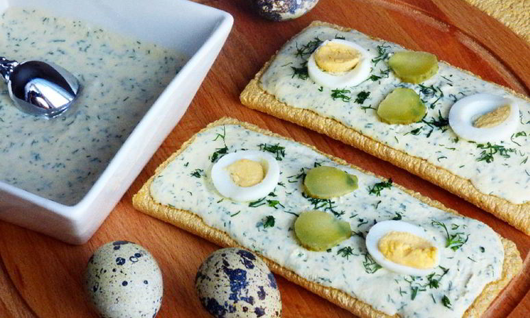 Рецепт яичного паштета