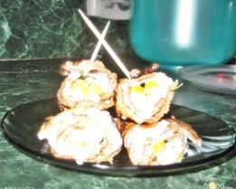 Печеночные рулетики