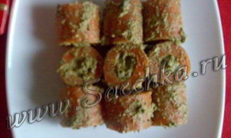 Рецепт пхалей из моркови