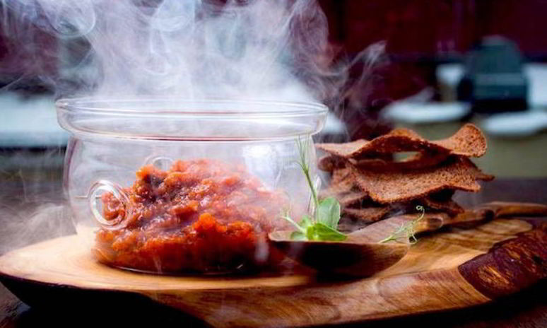 Рецепт подкопченной икры из баклажанов