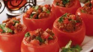 Помидоры с фаршем
