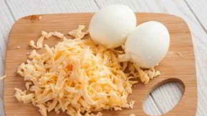 помидоры с сырной начинкой