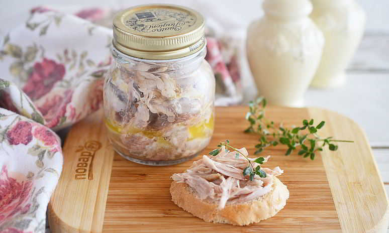 Рецепт рийета из кролика