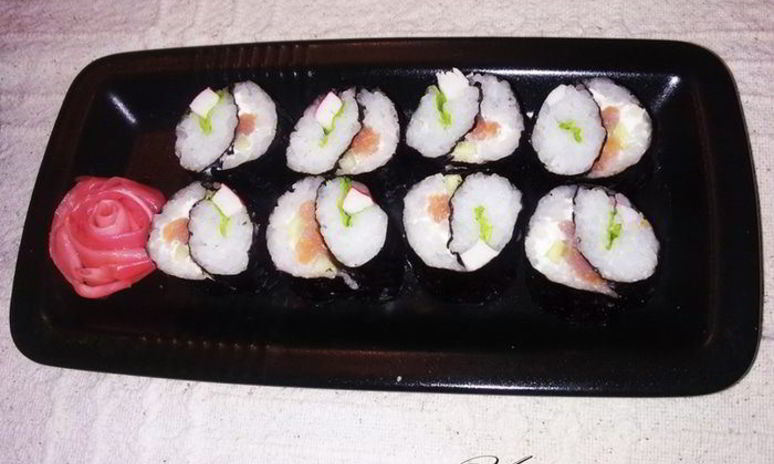 Рецепт ролла инь-ян