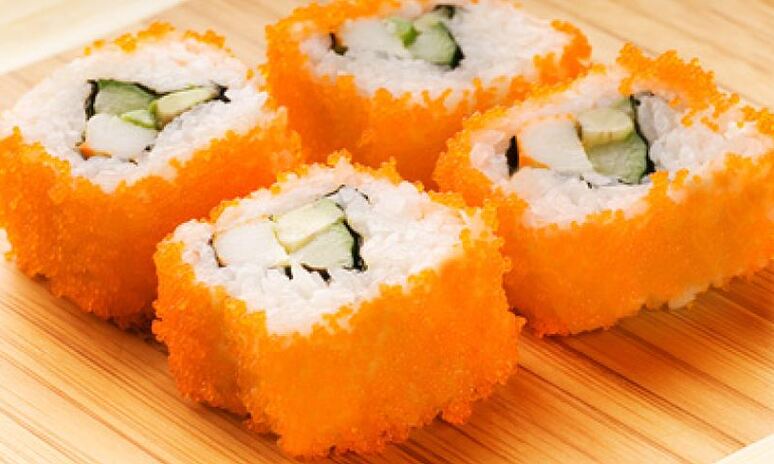 Рецепт ролла калифорния