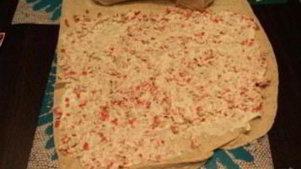 роллы из лаваша с крабовыми палочками