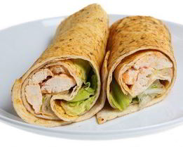 Роллы с курицей и беконом