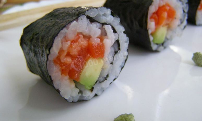 Рецепт роллов с лососем