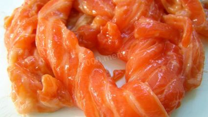 роллы с лососем