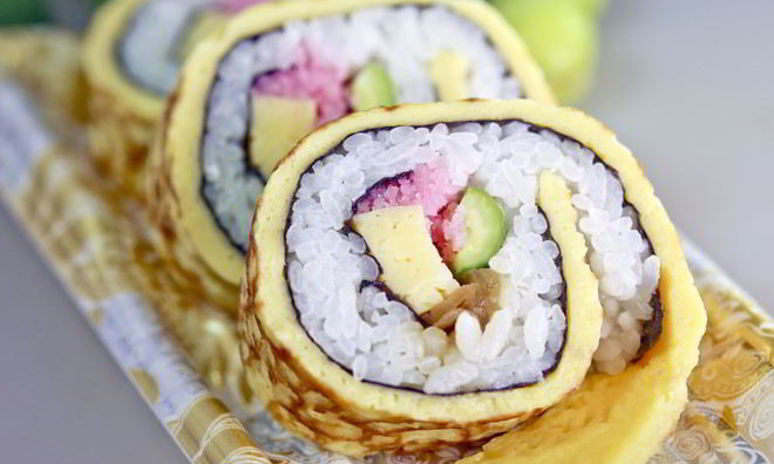 Рецепт роллов с огурцом