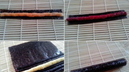 роллы с сельдью