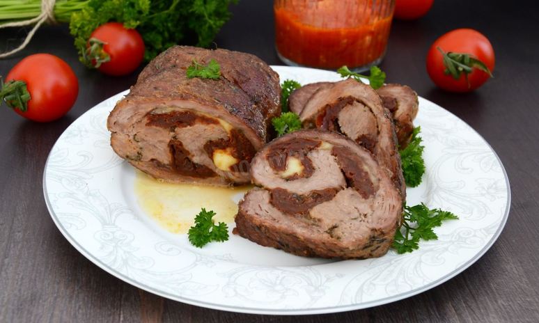 Рецепт говяжьего рулета