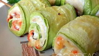 Кабачковые рулетики