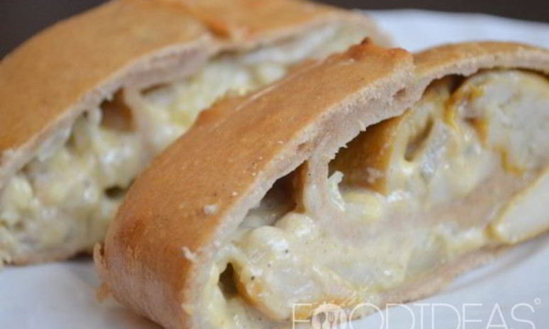 Рецепт картофельного рулета с грибами