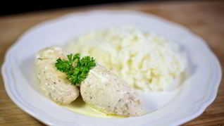 Куриные рулетики с апельсином