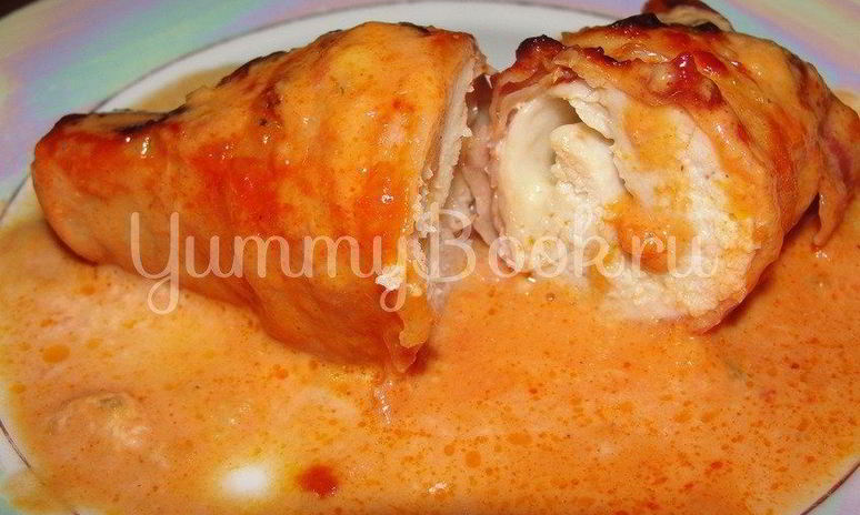 Рецепт куриных рулетиков
