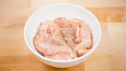 куриные рулеты с креветками