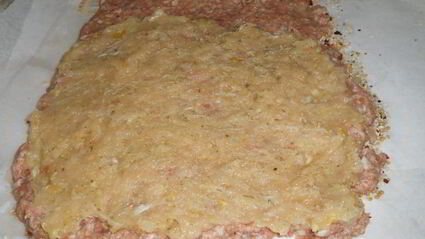 мясной рулет праздничный