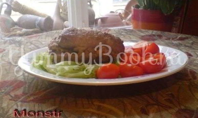 Рецепт мясного рулета с дижонской горчицей и бананами