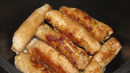 мясные рулетики по-деревенски