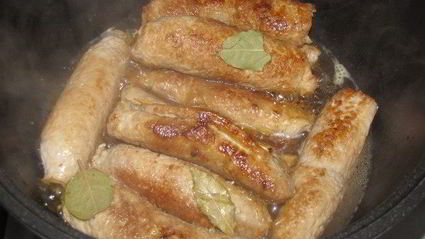 мясные рулетики по-деревенски