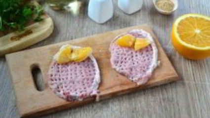 мясные рулетики с сюрпризом