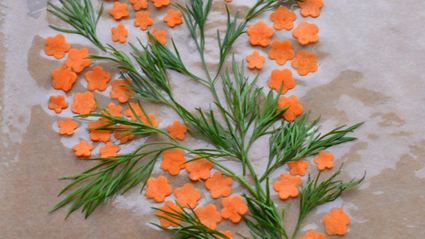 нежнейший закусочный рулет цветы весны