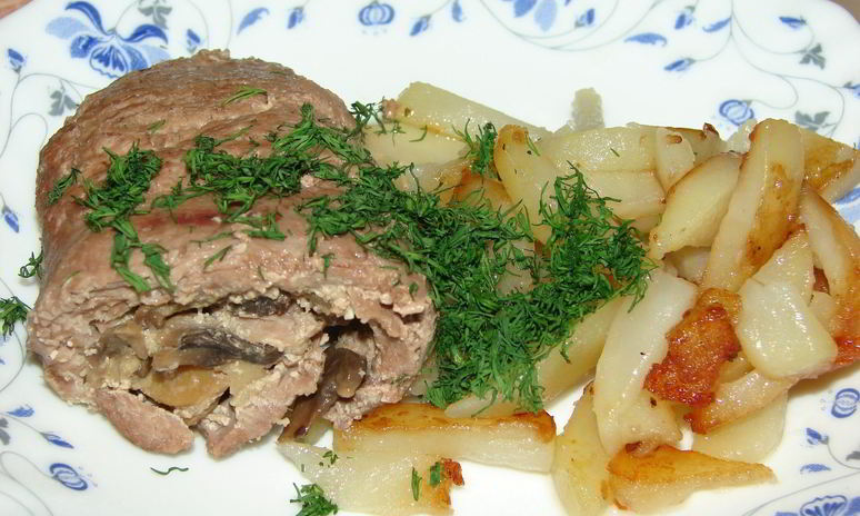 Рецепт рулета из индейки в фольге