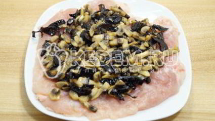 рулет из куриной грудки