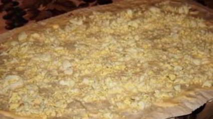 рулет из лаваша с сайрой