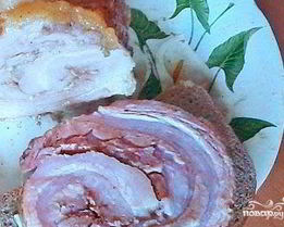 Рулет мясной в мультиварке