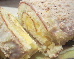 Рулет с лимонным курдом