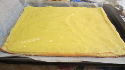 рулет с лимонным курдом