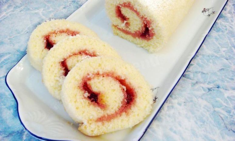 Рецепт рулета с желе