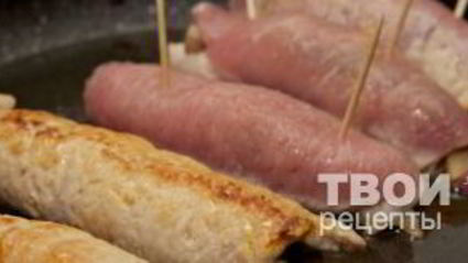 рулетики мясные