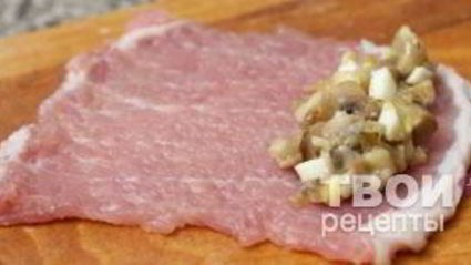 рулетики мясные