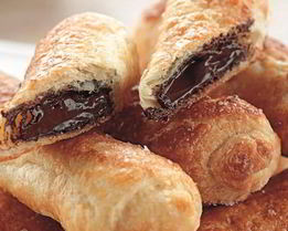 Рулетики с шоколадом