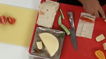 рулетики с сулугуни