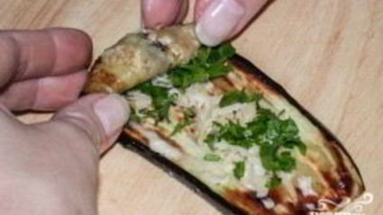 рулеты из баклажанов