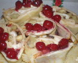 Рулеты из блинов