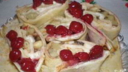 рулеты из блинов