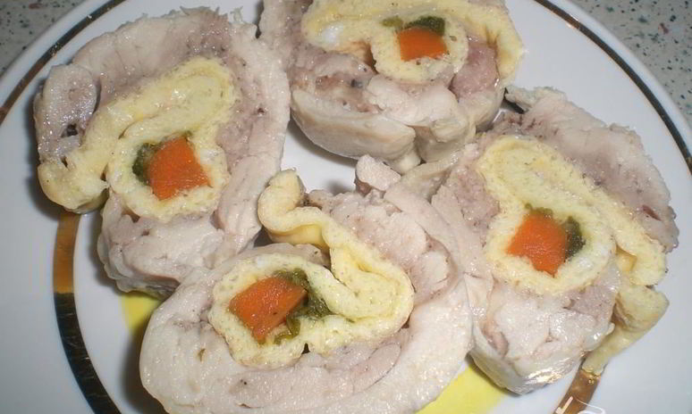 Рецепт самых нежных куриных рулетиков