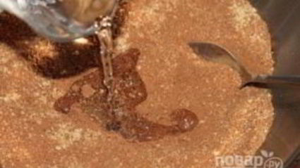 шоколадный рулет из печенья