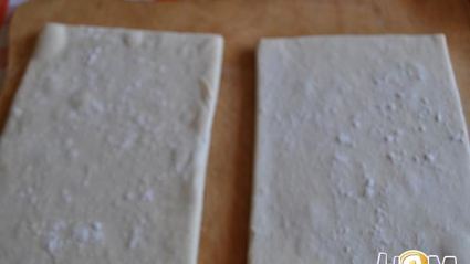 слоеный рулет с ветчиной и сыром