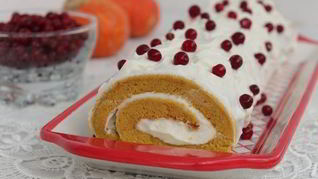 Тыквенный рулет