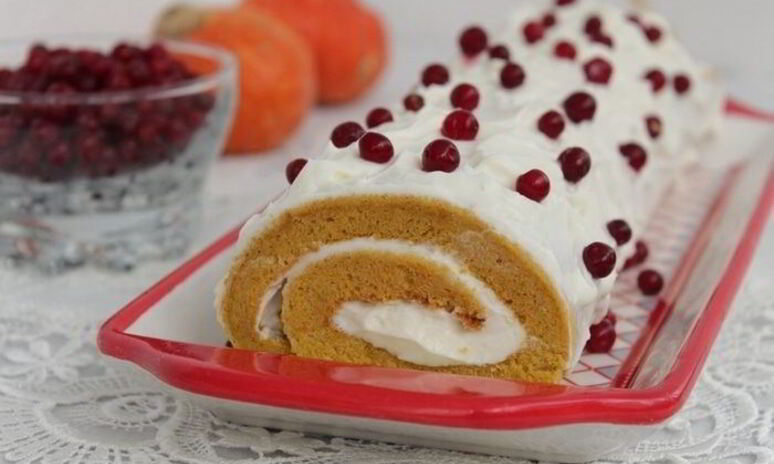 Рецепт тыквенного рулета