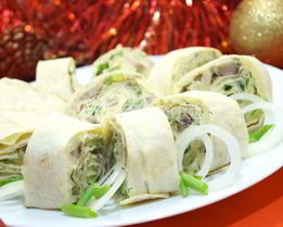 Закусочный рулет Русская душа