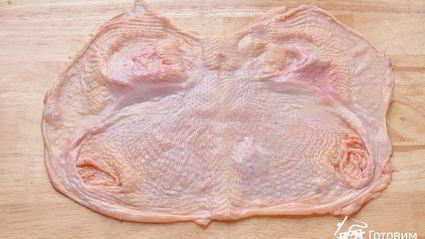 руляда из курицы с болгарским перцем