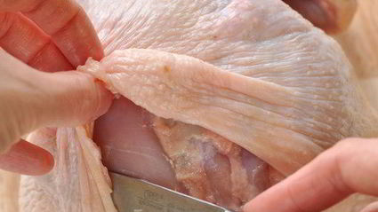 руляда из курицы с болгарским перцем